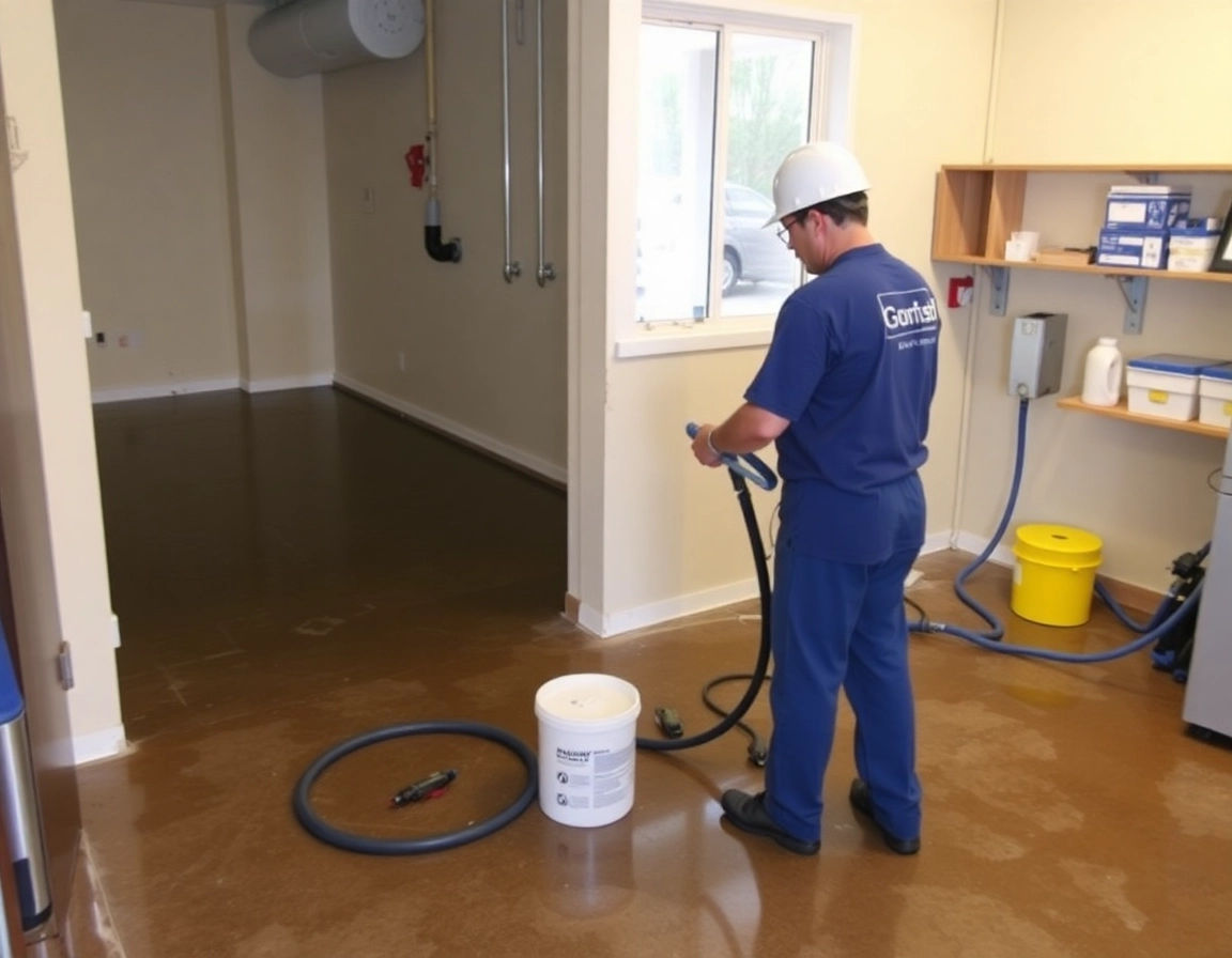 Water Damage Restoration Service in Quantico